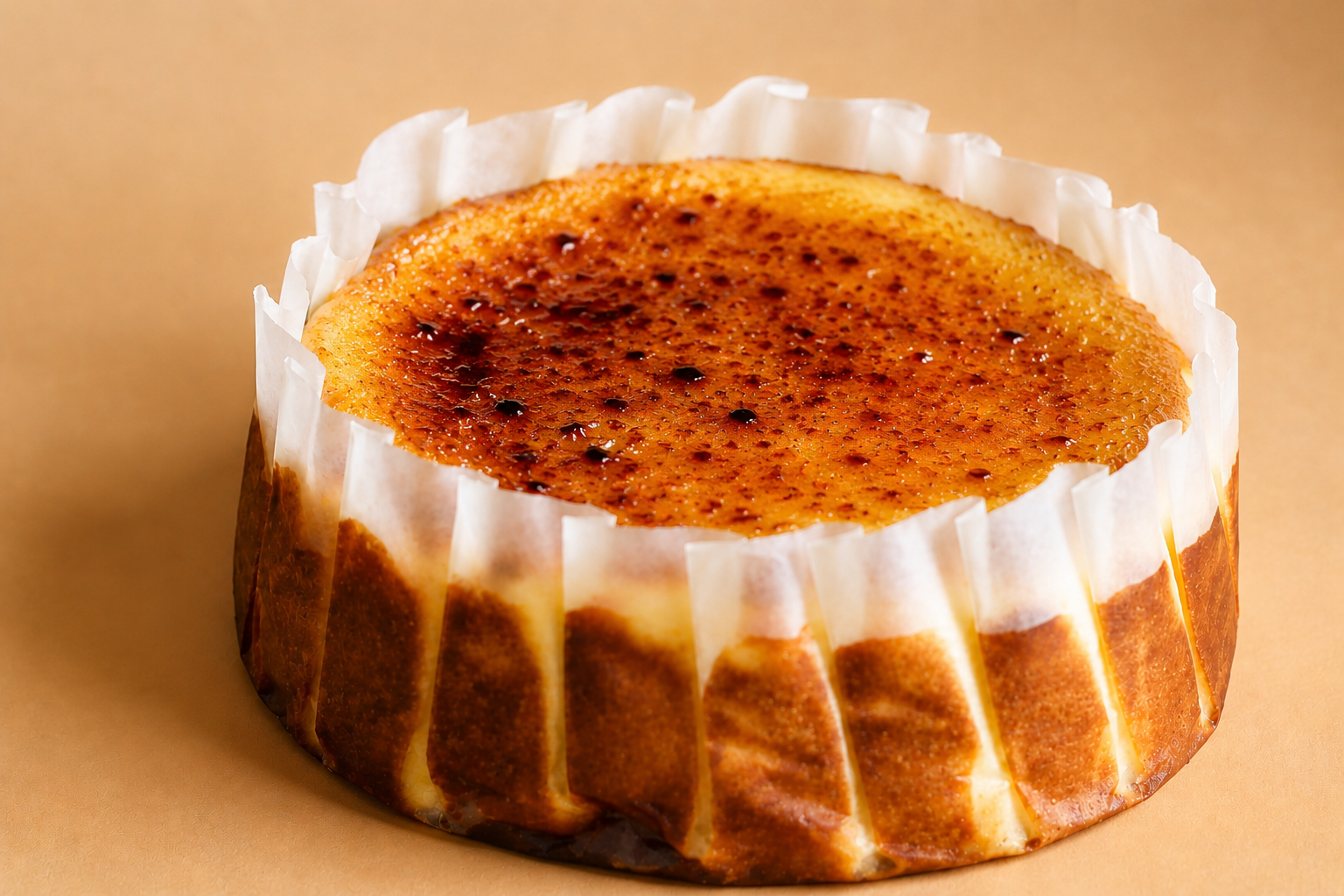 Basque Burnt Cheesecake — Crème Brûlée