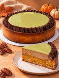 Pumpkin & Salted Pecan Caramel Tart