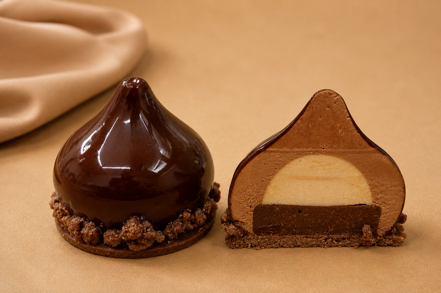 Chocolat Brûlée Petit Gâteau