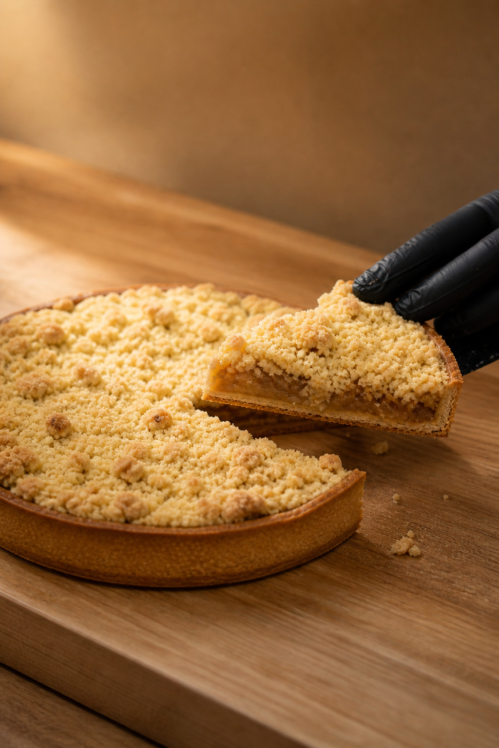 Apple Crumble Tart