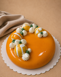 Passion fruit & Mango Entremet