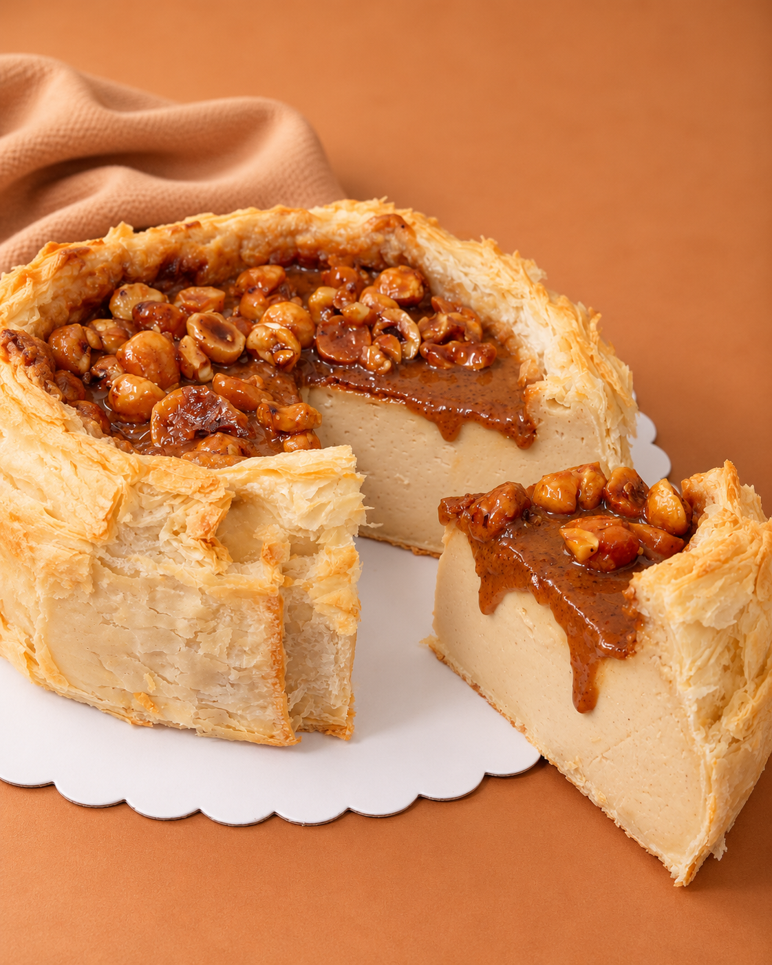 Flan Parisien - Hazelnut praline